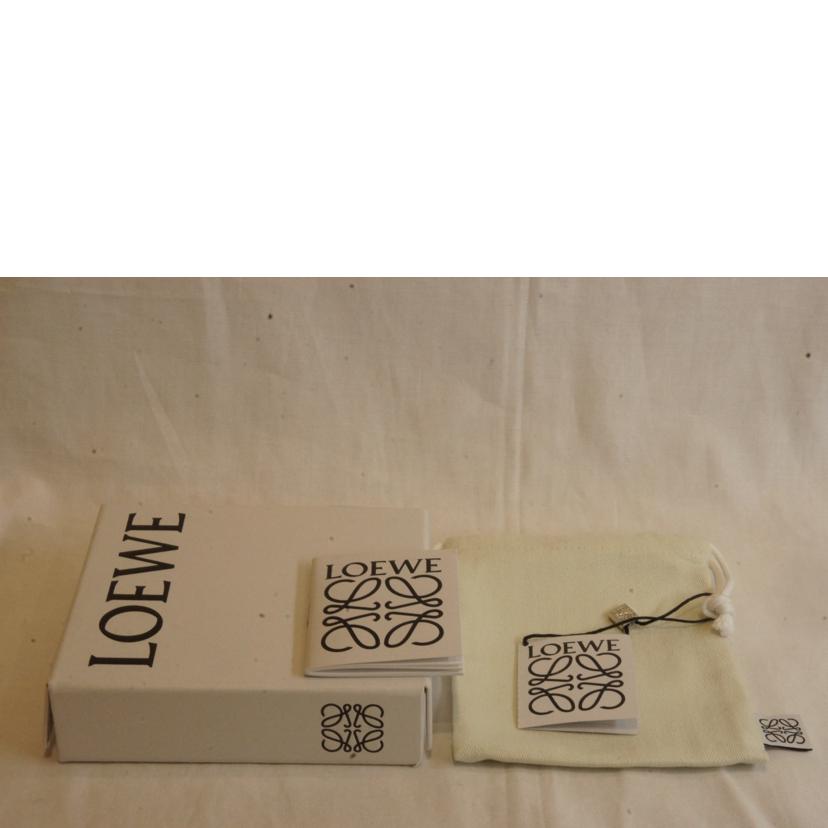 LOEWE ロエベ/アナグラムロゴカーフスキンレザーカード&コインケース//262***/Aランク/92