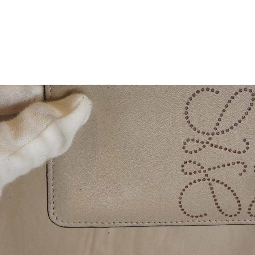 LOEWE ロエベ/アナグラムロゴカーフスキンレザーカード&コインケース//262***/Aランク/92