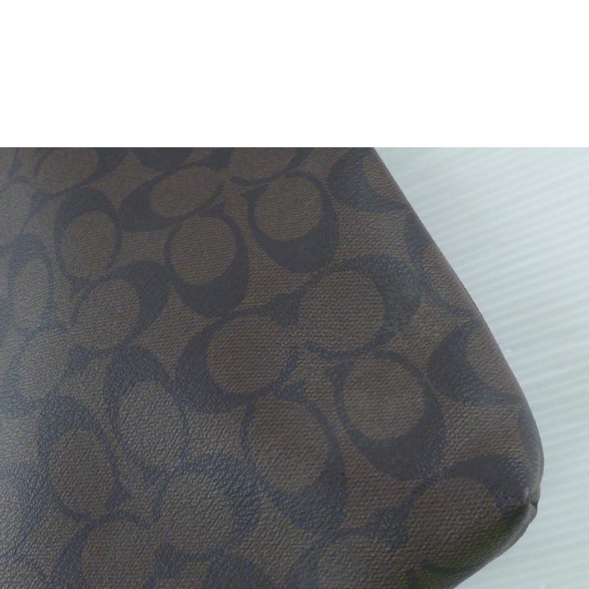 COACH コーチ/シグネチャーPVCレザーショルダー/F34938//D16**/Bランク/64