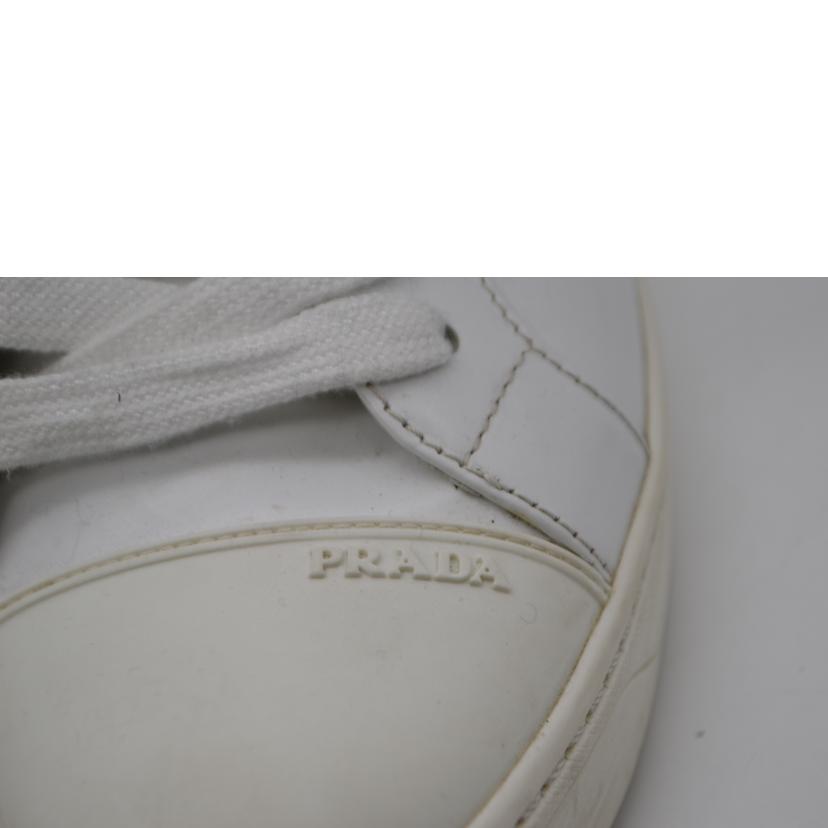 PRADA プラダ/ローカットレザーレディーススイーカー/22.0cm(35)/1E059M//35/Bランク/89