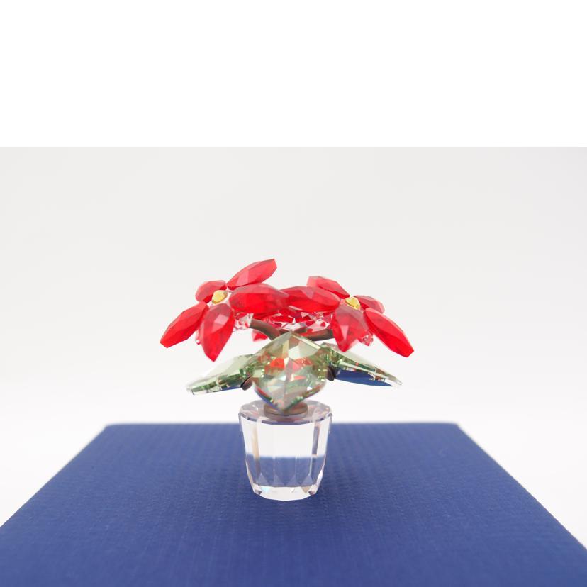 SWAROVSKI スワロフスキー/スワロフスキー 置物 ポインセチア//SAランク/69