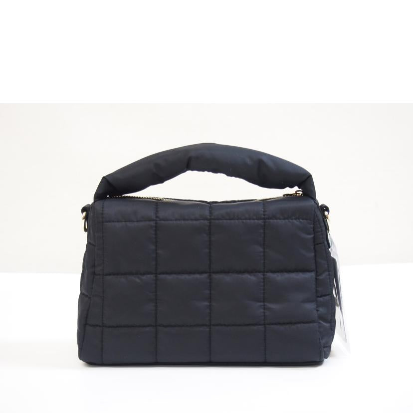 MARY QUANT マリークワント/マットサテンキルトデイジー2Wayショルダー/Aランク/71