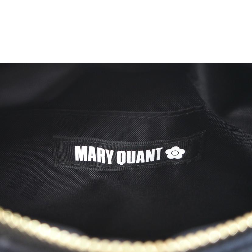 MARY QUANT マリークワント/マットサテンキルトデイジー2Wayショルダー/Aランク/71