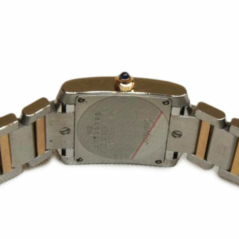 Cartier カルティエ/タンクフランセーズSM/ピンクシェル文字盤/コンビ/QZ/W51027Q4//566*****/Aランク/92