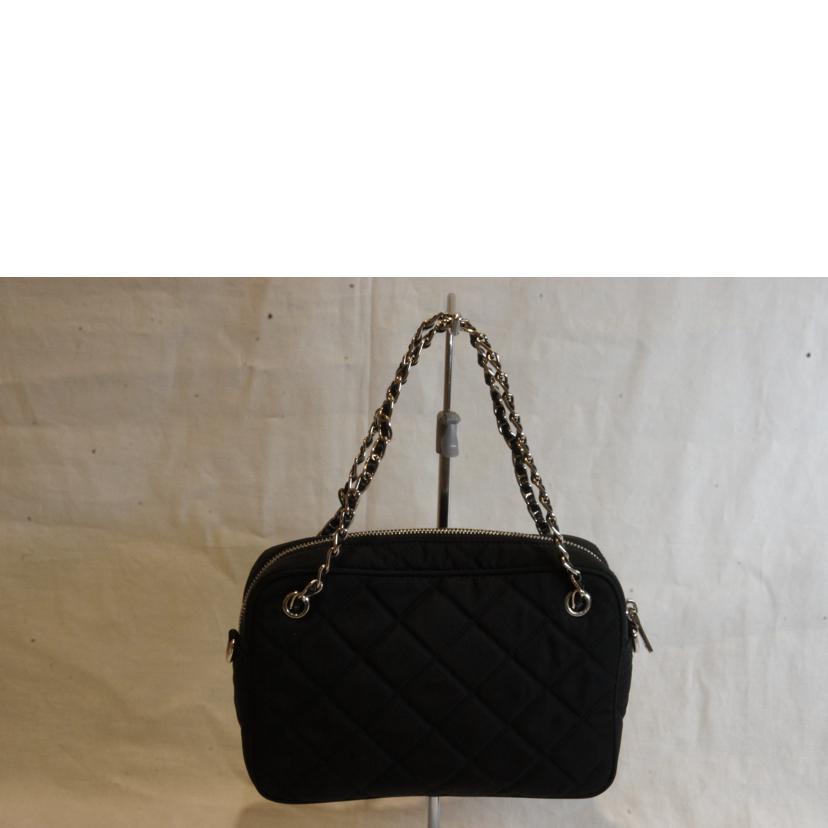 PRADA プラダ/キルティングナイロン2WAYブラック/1BH910//197/Aランク/92