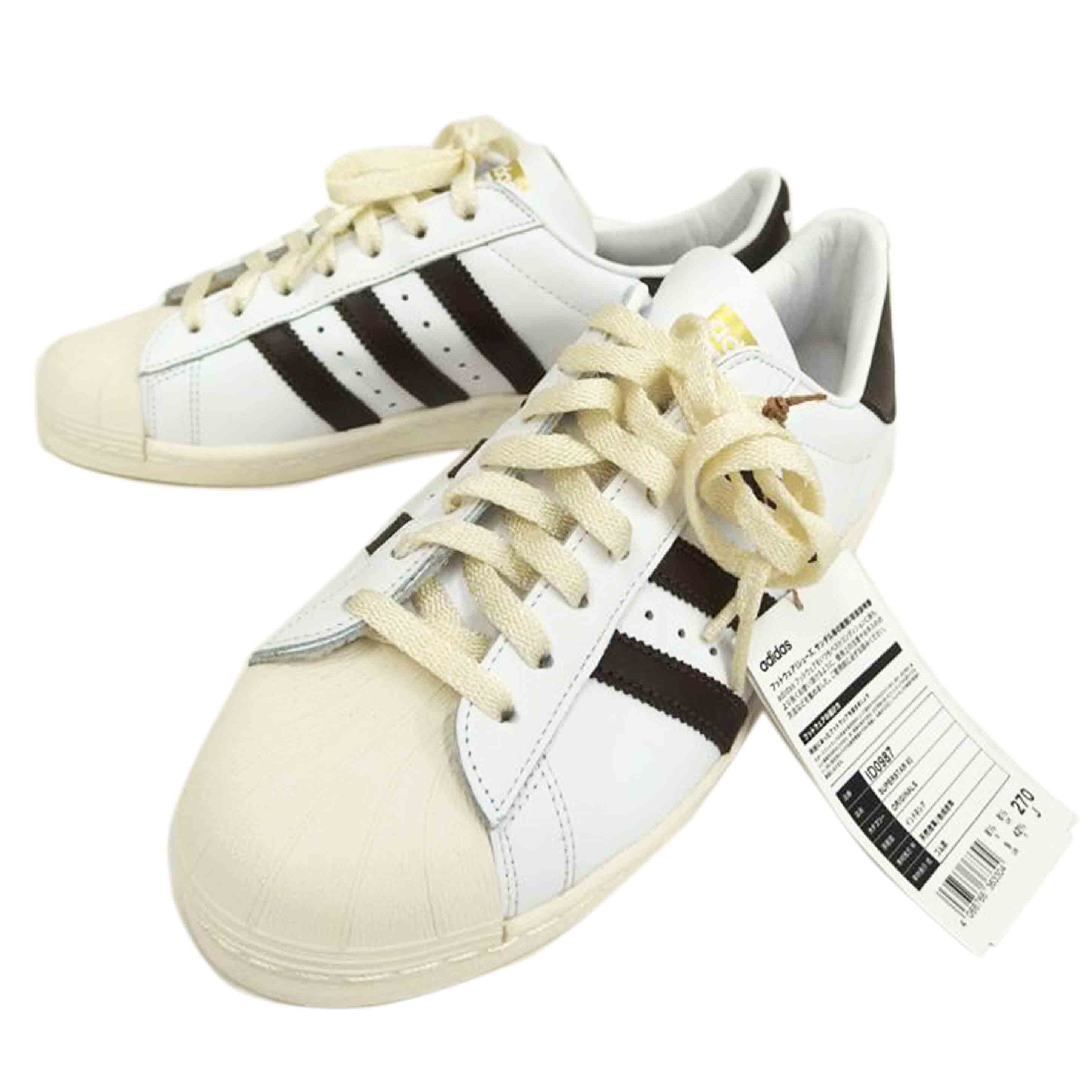 adidas アディダス/adidas Originals Superstar 82 "Footwear White/Brown/Off White/ID0987//ABランク/82
