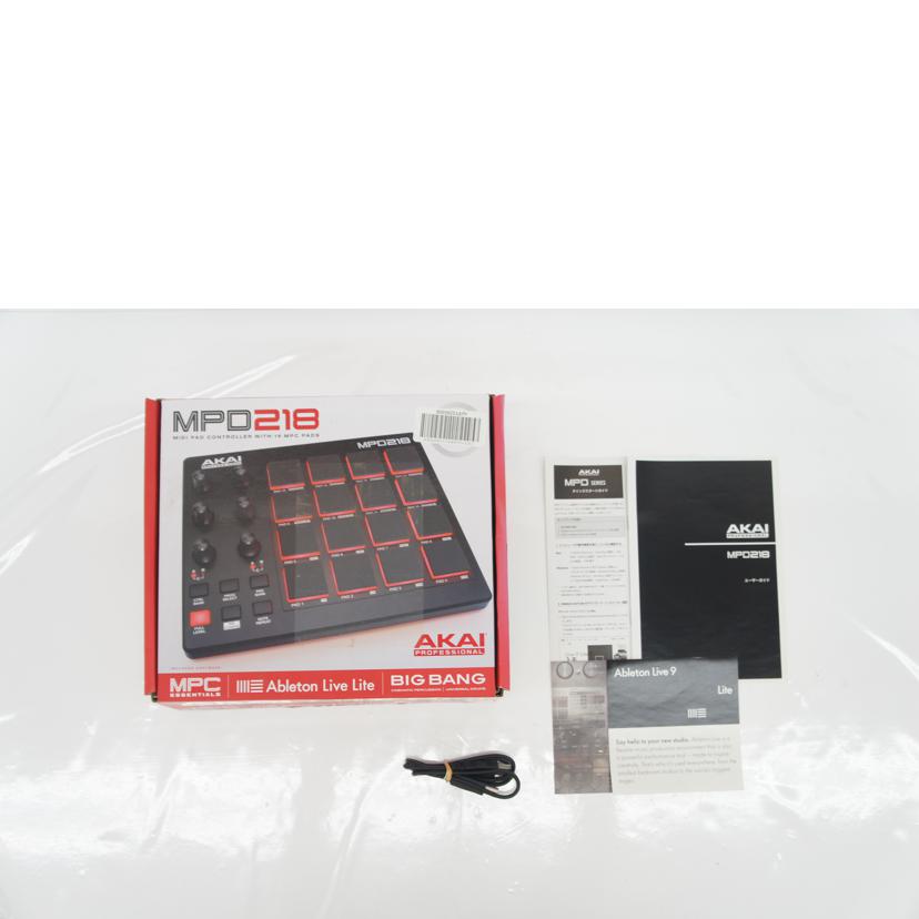 AKAI /MIDI PAD/MPD218//ABランク/75