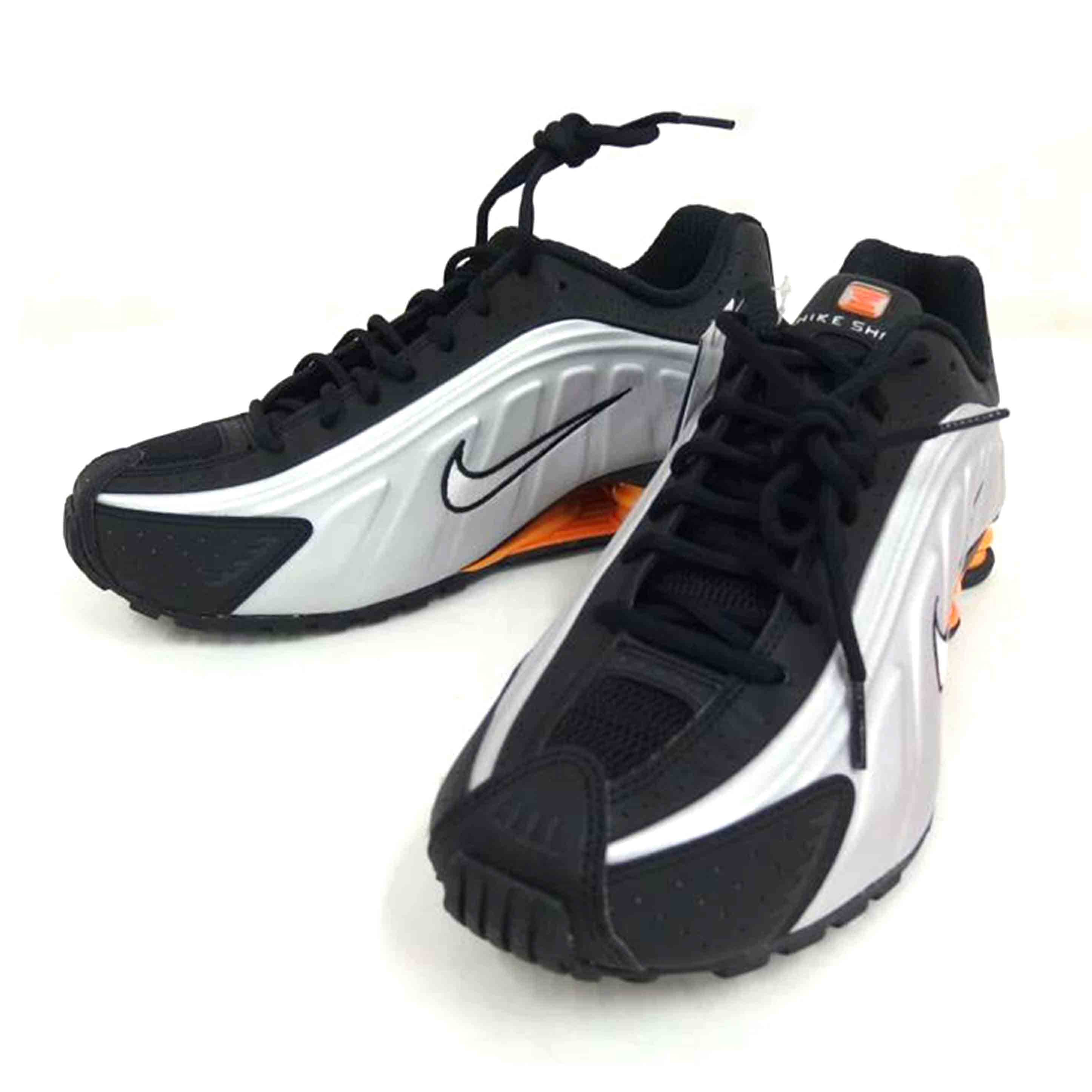 NIKE ナイキ/Nike Shox R4 Black/Bright Mandarin/HQ1988-003//Aランク/82