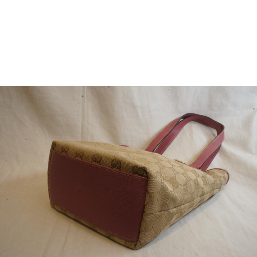 GUCCI グッチ/GGキャンバストートバッグピンク/153361//203***/Aランク/92