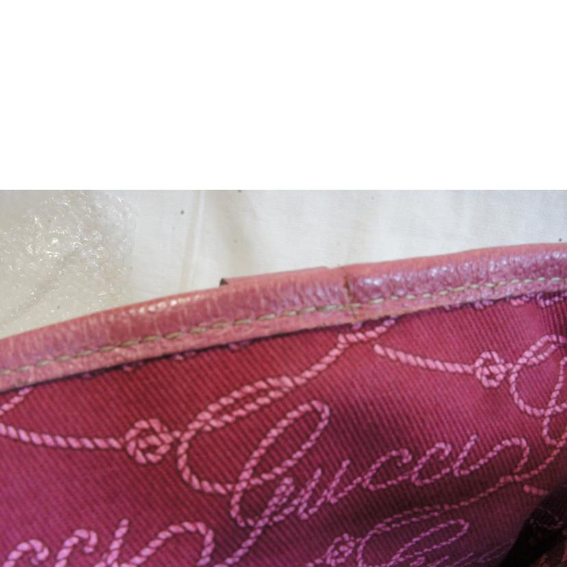 GUCCI グッチ/GGキャンバストートバッグピンク/153361//203***/Aランク/92