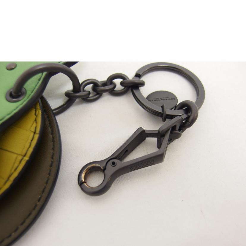 BOTTEGA ボッテガ/バッグチャーム/ぶた/イントレチャート マルチカラー//ABランク/04