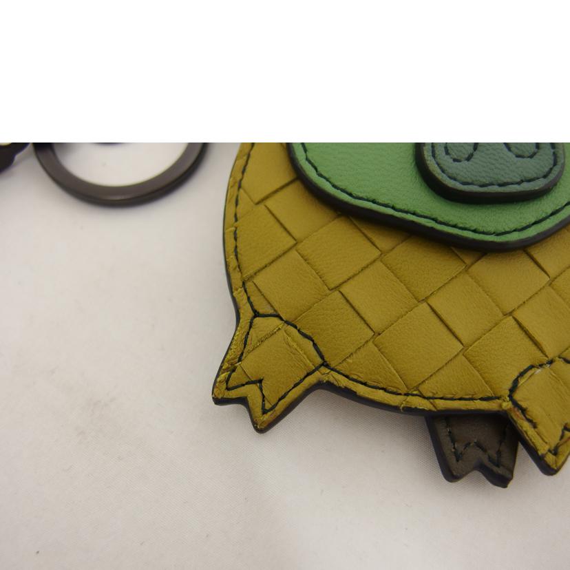 BOTTEGA ボッテガ/バッグチャーム/ぶた/イントレチャート マルチカラー//ABランク/04