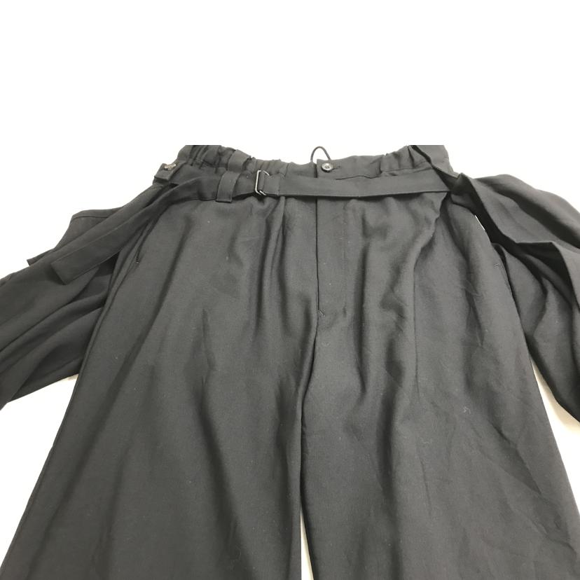 YOHJI YAMAMOTO ヨウジヤマモト/スカート型ウールワイドパンツ/NW-P52-101//Bランク/51