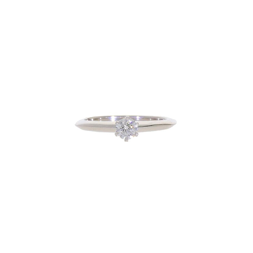 Tiffany&Co ティファニー&コー/Pt950ダイヤリング0.3ct/Pt950//サイズ#13/Aランク/42