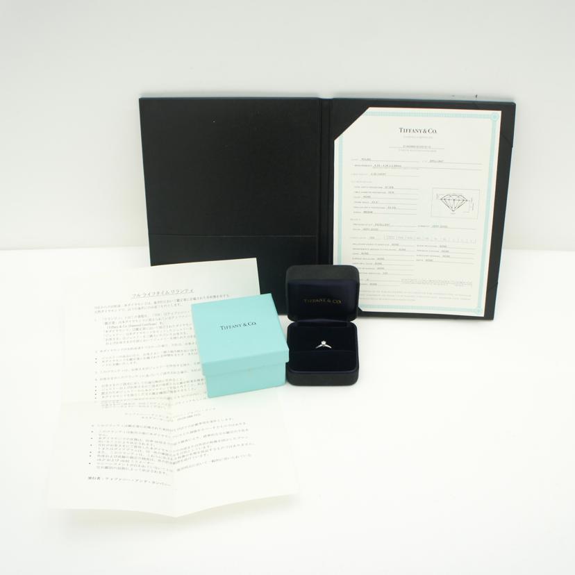 Tiffany&Co ティファニー&コー/Pt950ダイヤリング0.3ct/Pt950//サイズ#13/Aランク/42