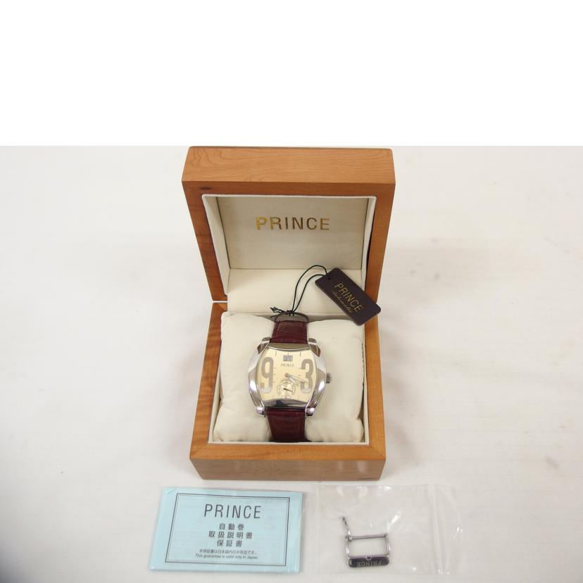 PRINCE プリンス/アナログ/スモールセコンド/裏スケ 自動巻き/P-0011//Aランク/04