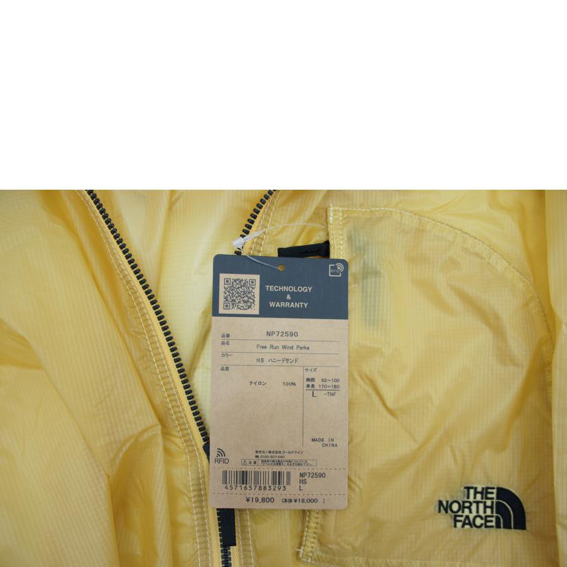 THE NORTH FACE ザ ノースフェイス/Free Run Wind Parka/フリーランウィンドパーカ/NP72590//サイズ L/Sランク/05