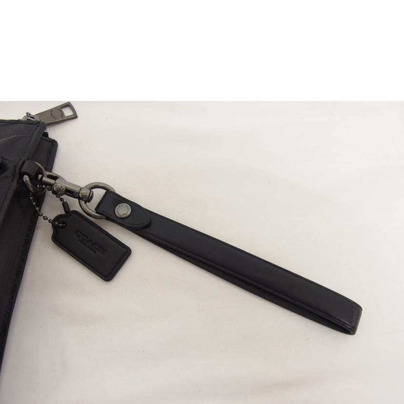 COACH コーチ/シグネチャーエンボスドクラッチバッグ/ブラック/F75914//D20**/Aランク/04