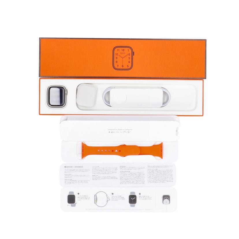 HERMESXApple エルメスXアップル/Series7 41mm/ラバーベルト/MKLY3J/A//R6W*******/ABランク/94