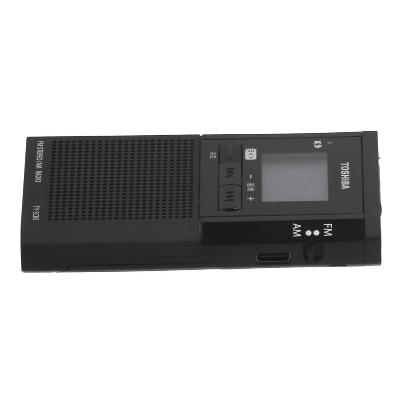 TOSHIBA 東芝 /ポケットラジオ/TY-SCR5//220505160K0/Bランク/84