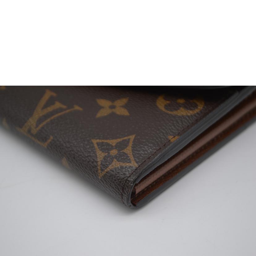 LV ルイヴィトン/ポルトフォイユ・サラ新型/モノグラム/ブラウン/M60531//MI4***/ABランク/89