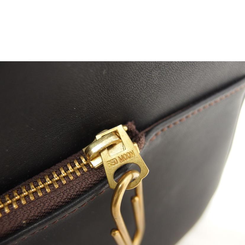 RED MOON レッドムーン/レザートートバッグ/ブラック//ABランク/04