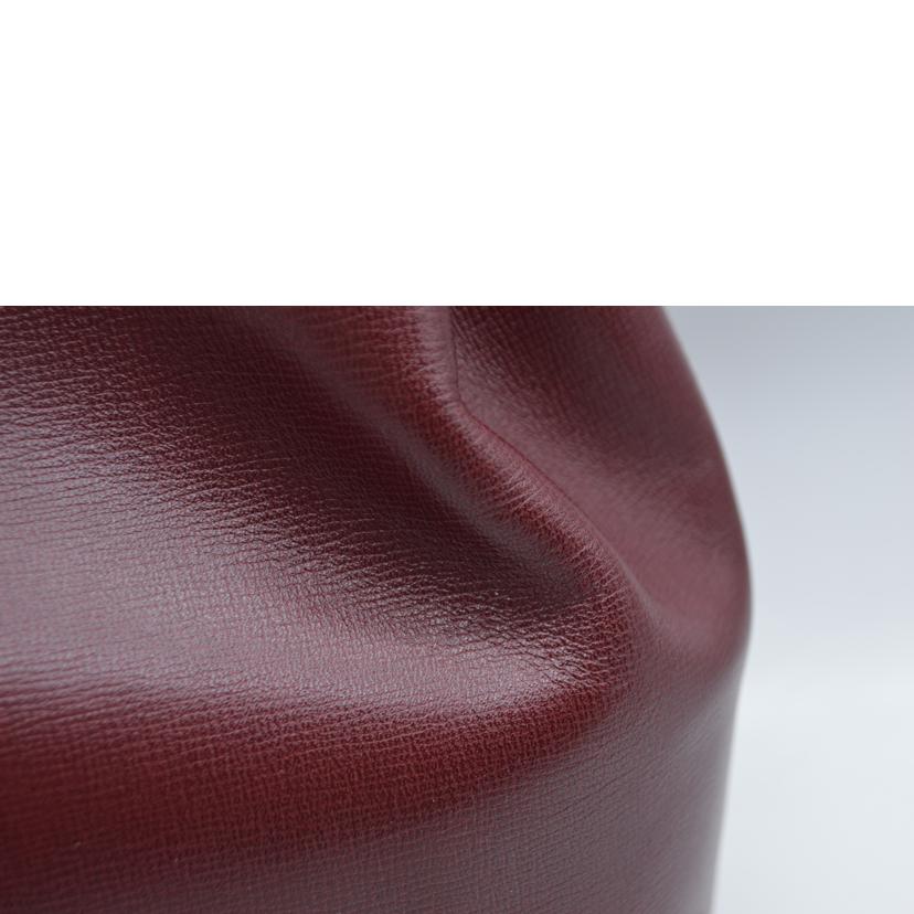 Cartier カルティエ/マストラインドローストリングレザーショルダー/ボルドー/L1000198//EL5*****/ABランク/89