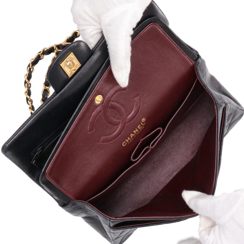 CHANEL/マトラッセWフラップチェーンショルダー//694****/ABランク/67