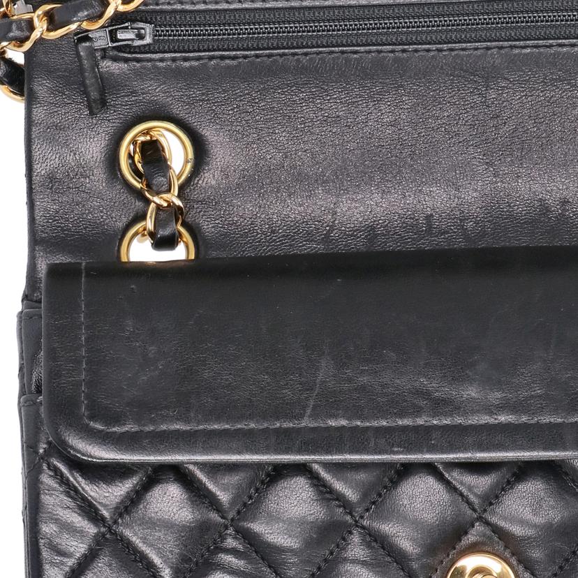 CHANEL/マトラッセWフラップチェーンショルダー//694****/ABランク/67