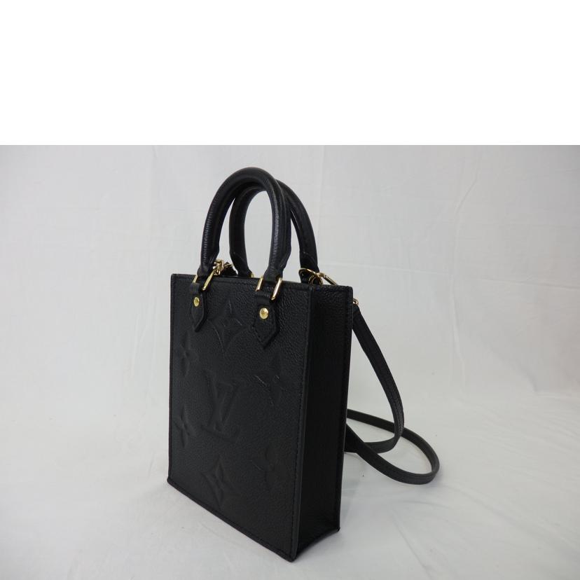 LV ルイヴィトン/プティット・サックプラ/モノグラム・アンプラント/ノワール/M81417//SP0***/SAランク/84