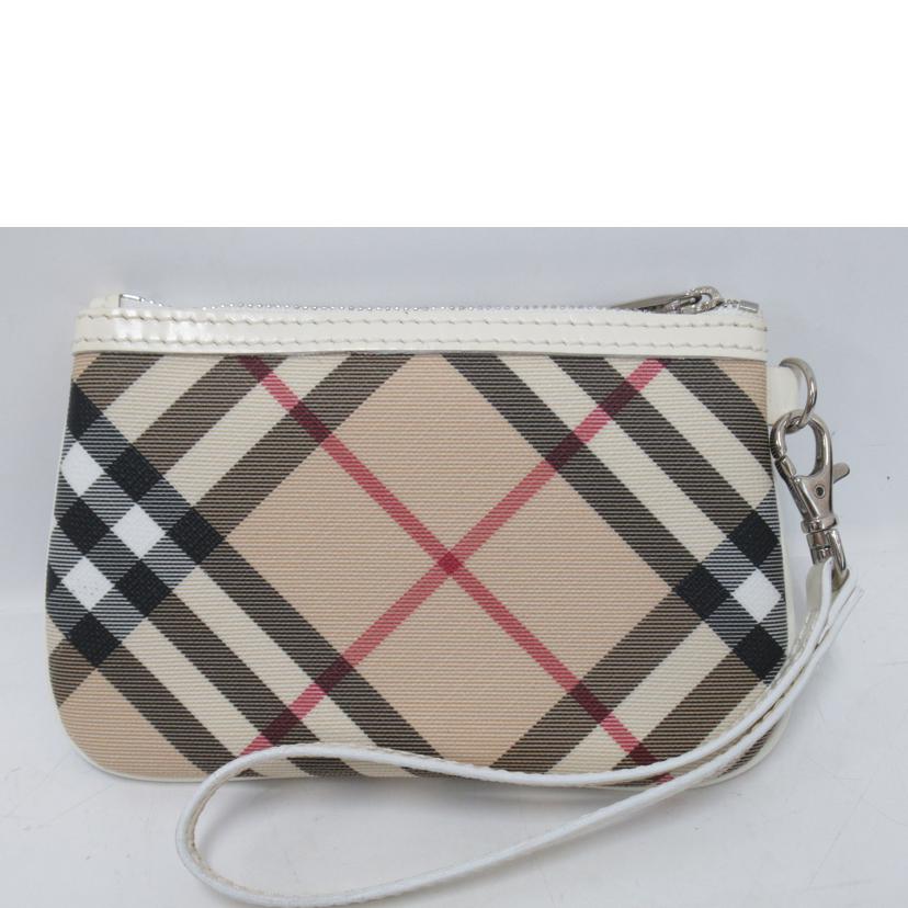 BURBERRY/ポーチ/チェック//ABランク/63