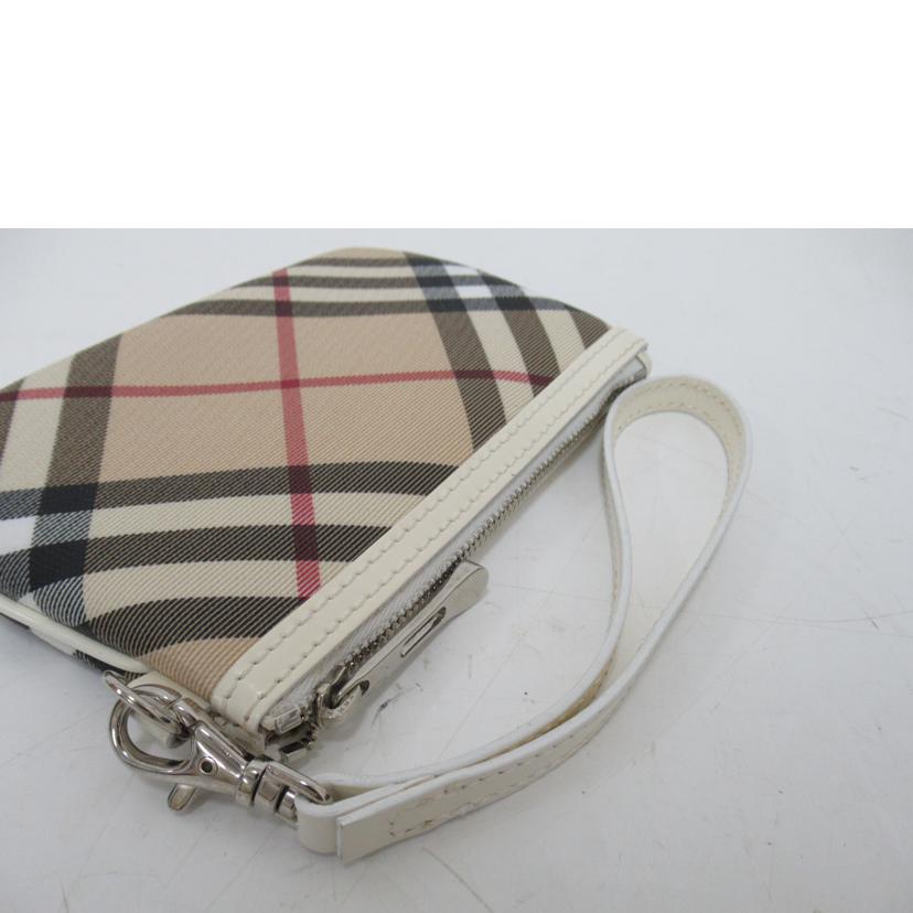 BURBERRY/ポーチ/チェック//ABランク/63