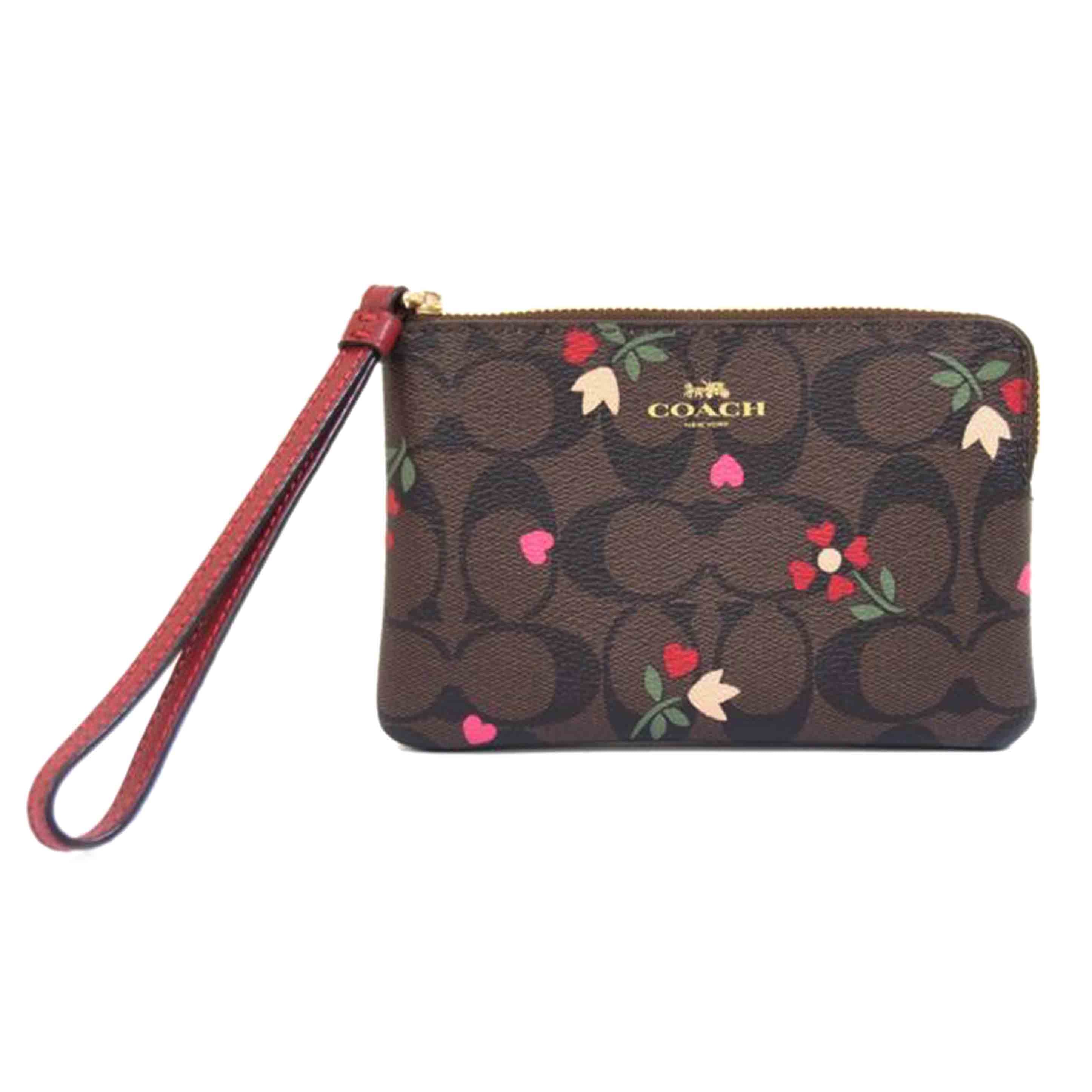 COACH コーチ/シグネチャーハートペタルコーナーリストレット/C7654//L21**/Aランク/71