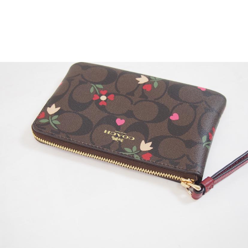 COACH コーチ/シグネチャーハートペタルコーナーリストレット/C7654//L21**/Aランク/71
