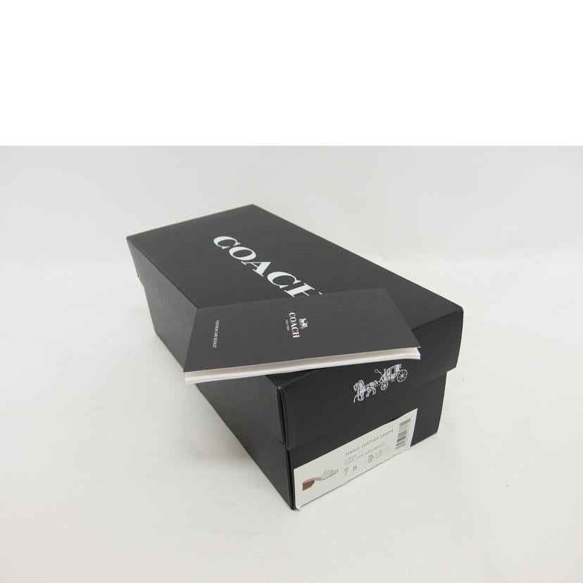 COACH コーチ/マギー レザーミュール/チョーク (24cm)/C2919//ABランク/04