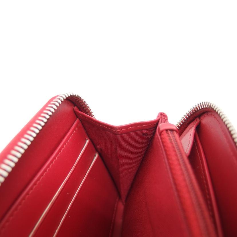CHANEL シャネル/キャビアスキンラウンドファスナー長財布/レッド//215*****/Bランク/04