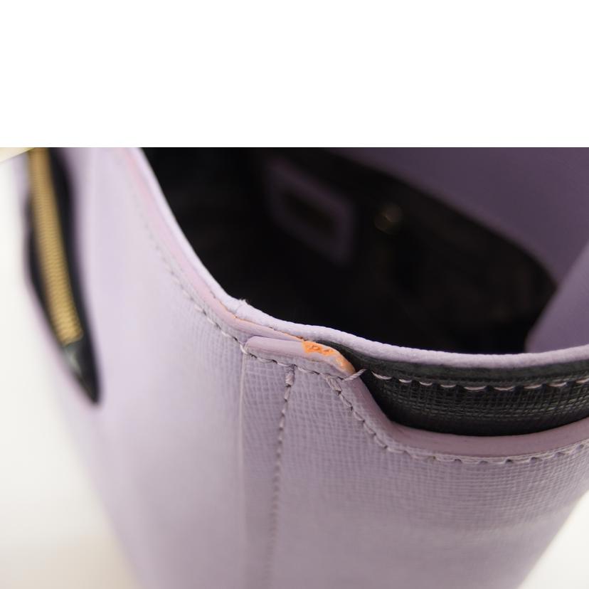 FURLA FURLA/レザートート/ポーチ付/ライトパープル/G6121/S2//177132 32/ABランク/04