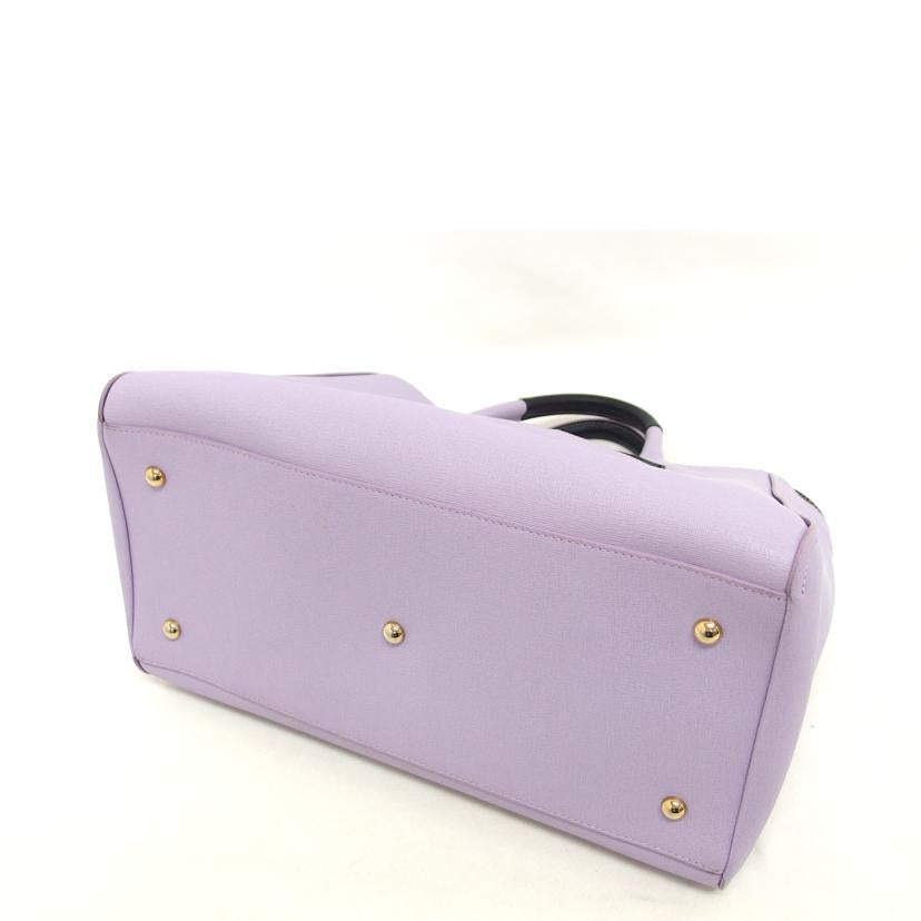 FURLA FURLA/レザートート/ポーチ付/ライトパープル/G6121/S2//177132 32/ABランク/04