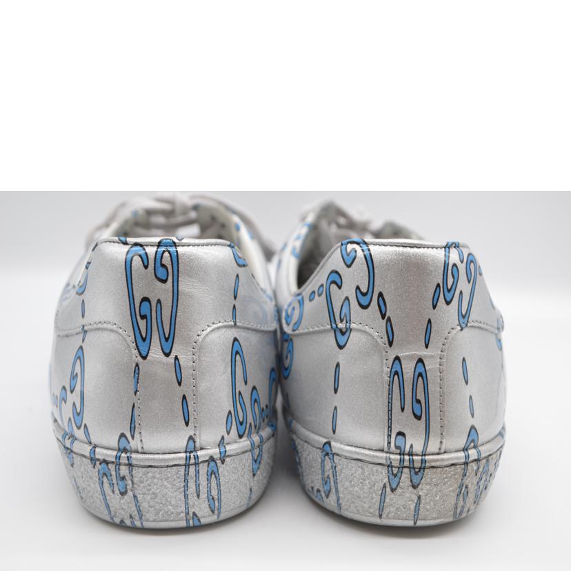 GUCCI グッチ/GGメタリックローカットレザースニーカー/27.0cm/548938//ABランク/89