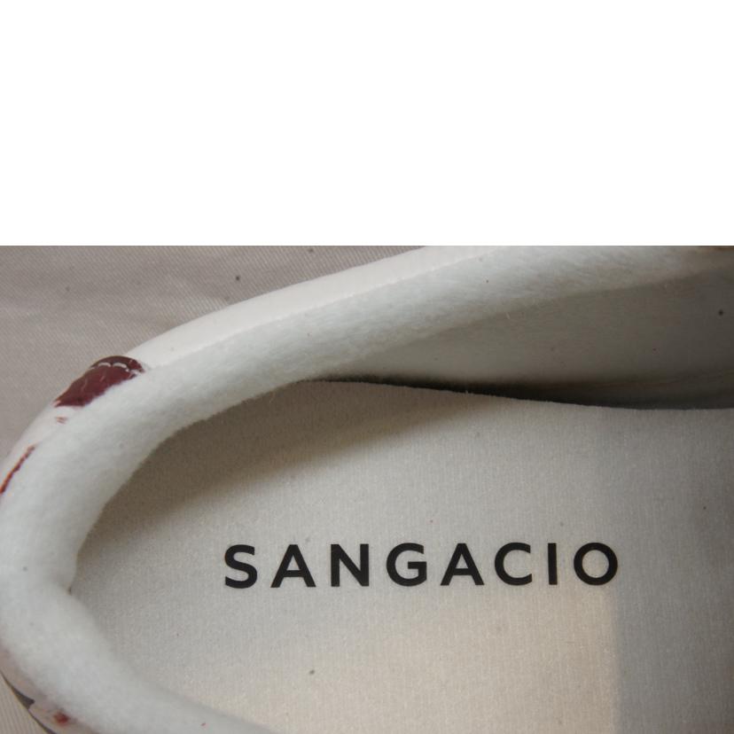 SANGACIO サンガッチョ/にゅ~ずJEAN-MICHEL BASQUIATローカットダメージ加工//SAランク/92