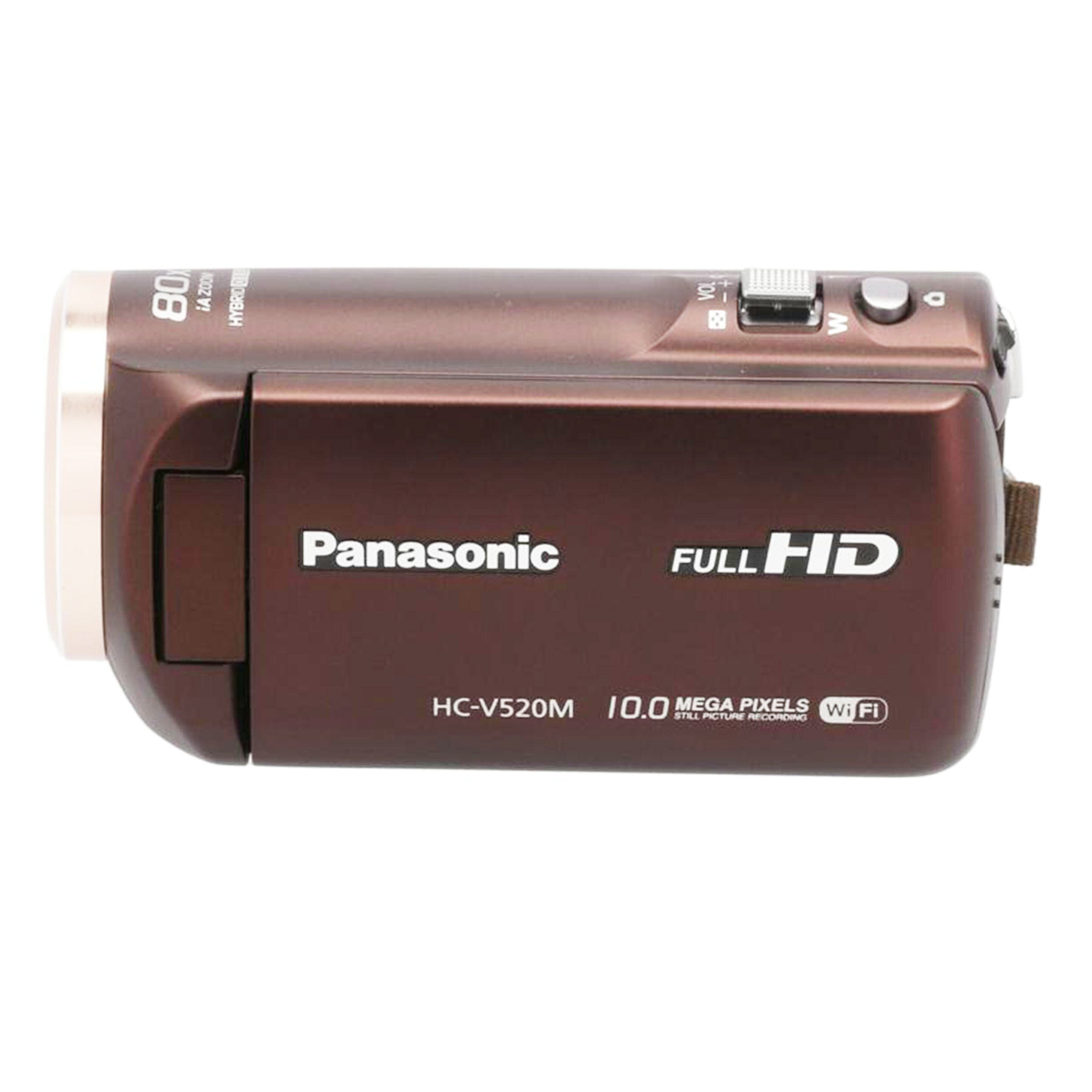 Panasonic 高度 Full HD ビデオカメラ HC-V520M