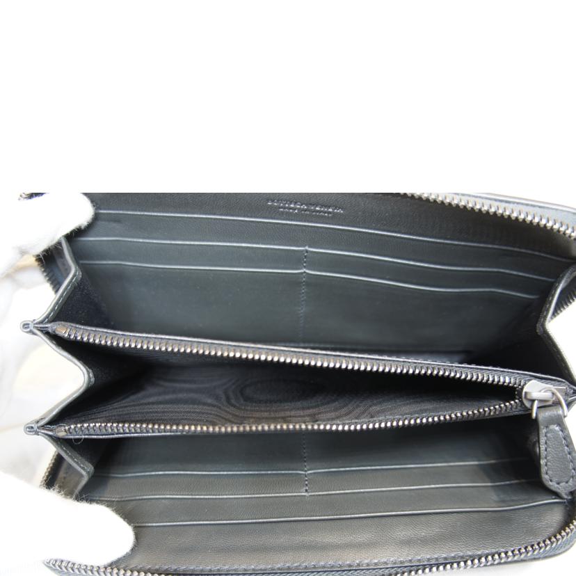 BOTTEGA VENETA ボッテガヴェネタ/HANAMI/NAPPAナッパレザーラウンドファスナー//SAランク/92