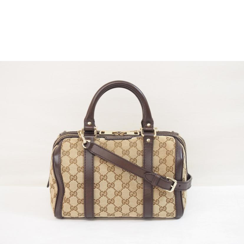 GUCCI グッチ/GGキャンバス 2WAYミニボストン/269876//502***/ABランク/71