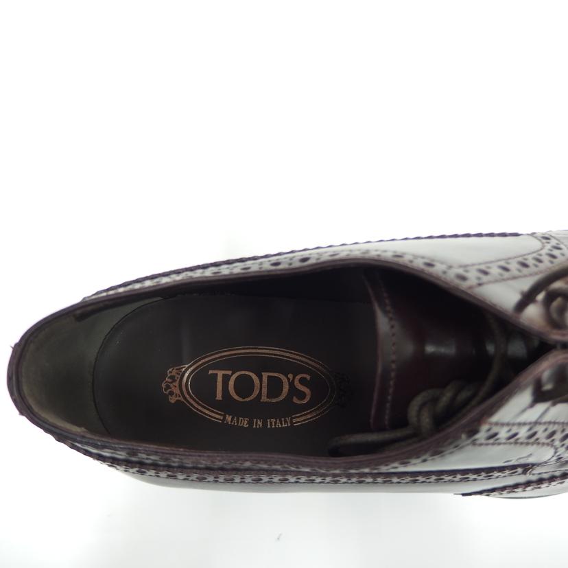TOD'S トッズ/TOD'Sウィングチップ/バーガンディ//ABランク/82