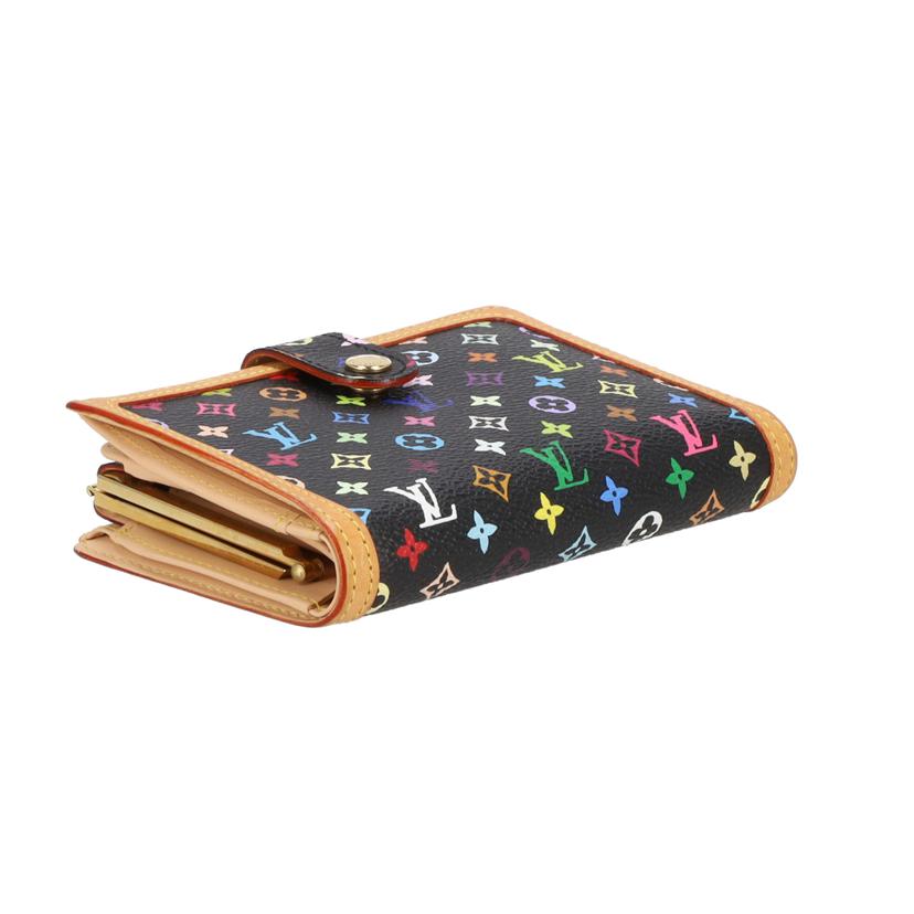 LOUIS VUITTON ルイヴィトン/ポルト モネ ビエ ヴィエノワ/マルチカラー ブラック /M92988//TH0***/Aランク/75
