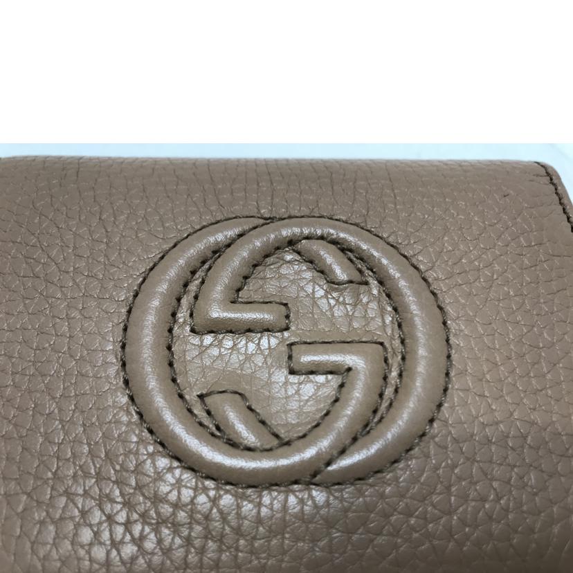 GUCCI グッチ/SOHO インターロッキングG 3つ折り財布/593207//214*/ABランク/51