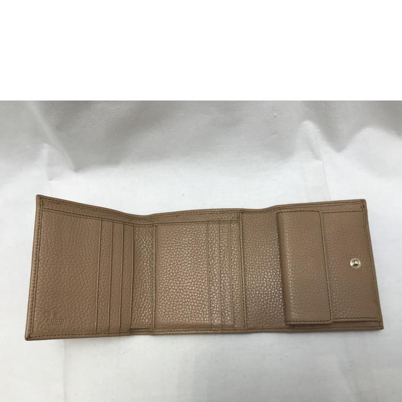 GUCCI グッチ/SOHO インターロッキングG 3つ折り財布/593207//214*/ABランク/51