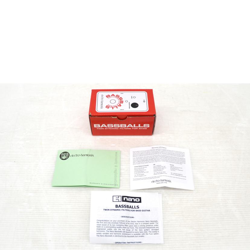 electro-harmonix エレクトロハーモニクス/オートワウ フィルター/BASSBALLS//ABランク/75