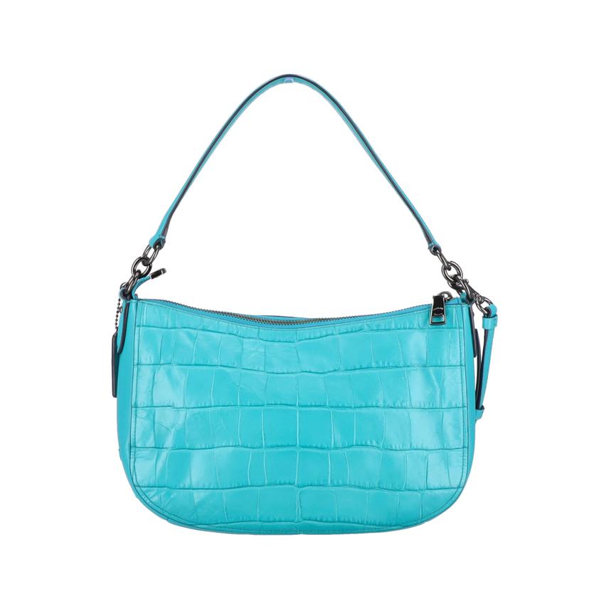 COACH コーチ/クロコ型押し/レザー/2wayショルダー/37733//C16**/ABランク/78