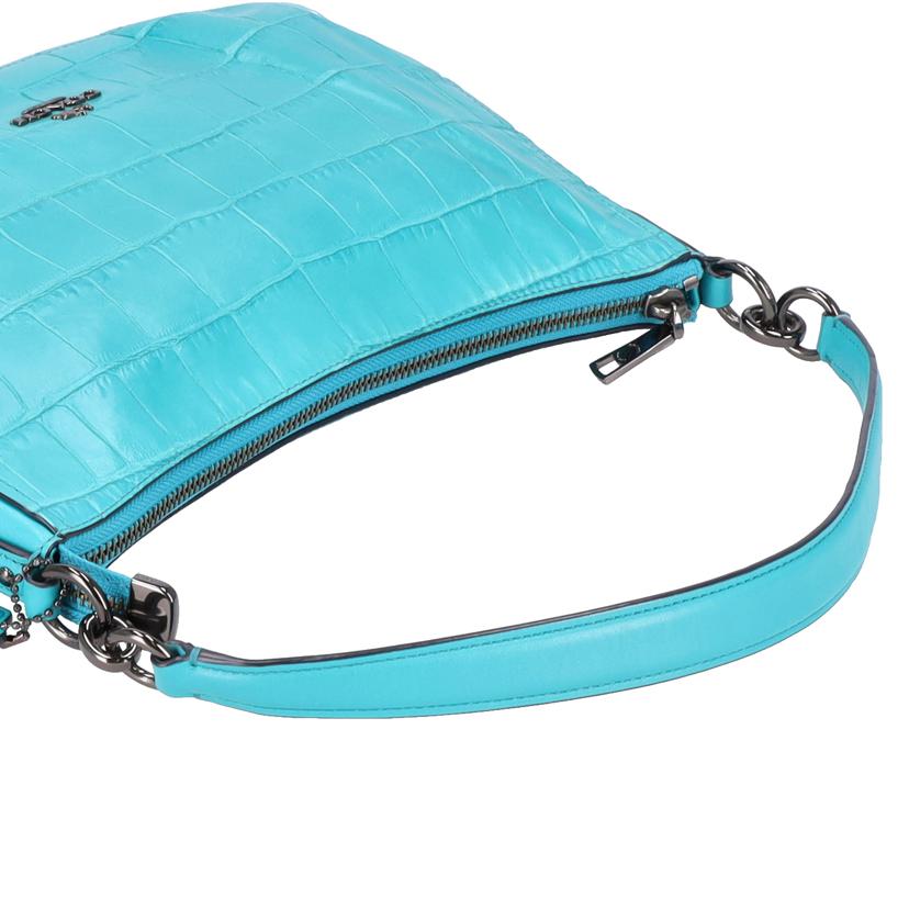COACH コーチ/クロコ型押し/レザー/2wayショルダー/37733//C16**/ABランク/78